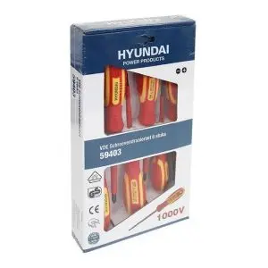 Отвертки 6 части комплект HY59403 Hyundai (35947769)
