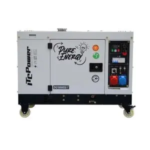 Генератор трифазен монофазен дизелов обезшумен DG 10000SE Т ITC Power (35947987)