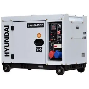 Дизелов безшумен генератор DHY 8600SE/Т HYUNDAI (35948158)