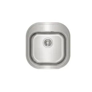 Иноксова мивка STYLO1C, за вграждане, микролен, за шкаф със светъл отвор 45 см, (35948778)