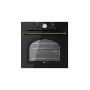 Мултифункционална фурна HRB6300, с 10 функции, ретро дизайн, антрацит месинг, (35948793)