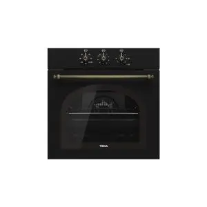Мултифункционална фурна HRB6100, със 7 функции, ретро дизайн, антрацит месинг, (35948795)