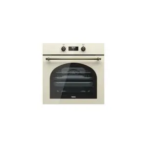 Мултифункционална фурна HRB6400, с 10 функции, ретро дизайн, ванилия месинг, (35948815)