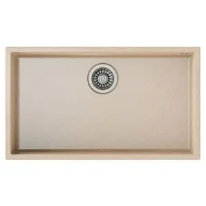 Подплотова гранитна мивка SQUARE7240TG, за шкаф 80 см, (35948832)