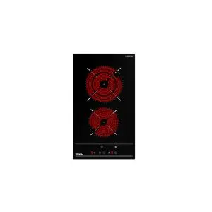 Стъклокерамичен плот TBC32010, с 2 готварски зони, таймер, (35948847)