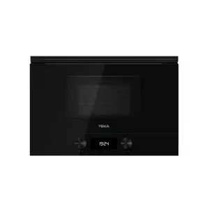 Микровълнова фурна ML8220BISFULLBLACK, за вграждане с грил, 22 литра, черна, (35948892)