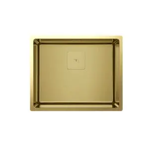 Иноксова мивка FLEXLINEARS155040, за вграждане 3 в 1, Metallic, за шкаф със светъл отвор 60 см, месинг, (35948980)