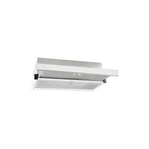Телескопичен абсорбатор CNL6415PLUS, за вграждане, двигател EcoPower A, 60 см, бял, (35949009)