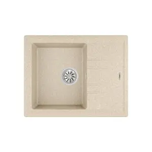 Гранитна мивка STONE45STG, обръщаема, за шкаф 45 см, бежова, (35949036)
