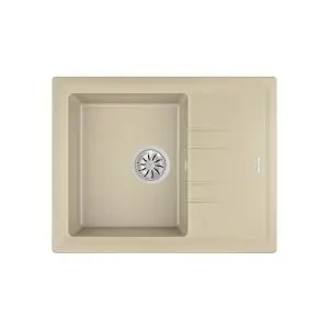 Гранитна мивка STONE45STG, обръщаема, за шкаф 45 см, слонова кост, (35949038)