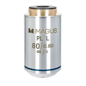 Обектив MAGUS 80PLL 80х/0,80 Plan L WD 1,25 mm, (35949282)