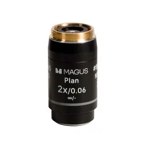 Обектив MAGUS 2PL60 Plan 2х/0,06 ∞/- H 60 mm, (35949471)