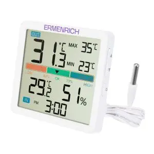 Термохигрометър Ermenrich Report WR10, (35949580)