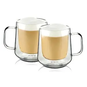 Чаша за капучино и лате Luigi Ferrero Coffeina FR-8049 360ml, 2 броя, (35949705)