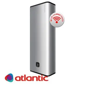 Електрически бойлер Atlantic Vertigo Steatite Wi-Fi 100 Silver, 80 L, (35949960)
