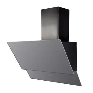 Абсорбатор стъклен панел, антрацит/сив, сензорно управление kumtel da6-835a0d /32107/, (35950250)