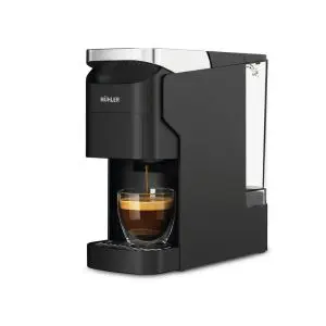 Еспресо машина 4в1 Muhler MCM-699 Velvet Black, Nespresso, Dolce Gusto, смляно кафе и E.S.E. дози, (35950853)