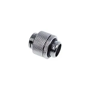 Адаптер съединител с външна резба Alphacool, Въртящ се, G1/4, Сребрист, (35936410)