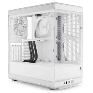 Кутия HYTE Y40 Tempered Glass, Mid-Tower, Бяло, (35937890)