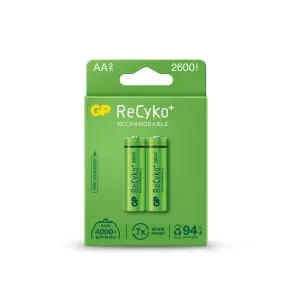 Акумулаторна Батерия GP  R6 AA 2600mAh NiMH 2 бр. 270AAHCE-EB2  GP, (35934880)