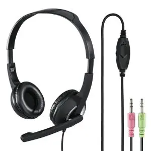 Слушалки с микрофон HAMA HS-P150, (35932963)