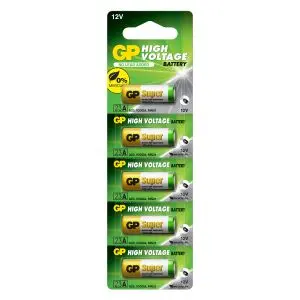 Алкална батерия GP 12 V /5бр./pack цена за 1 бр./ за аларми А23, (35932512)