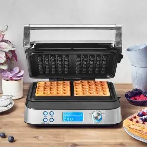 Професионален гофретник Gastroback advanced control, 1600 W, Сребрист, (11500)