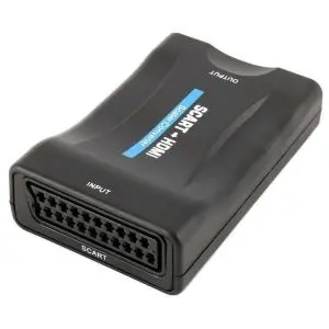 Видео конвертор Estillo ASK-ST001, Scart женско - HDMI женско, Черен, (35933710)