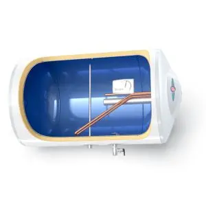 Бойлер TESY GCH 50/35/20 B12 TSR , 50 л, изводи от дясно, хоризонтален монтаж, Бял, (14297)