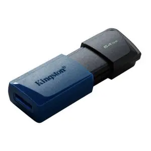 USB памет KINGSTON DataTraveler Exodia M, 64GB,USB 3.2 Gen 1, Черна, (35935404)