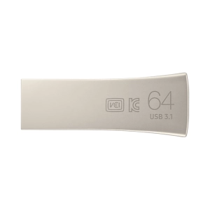 USB памет Samsung BAR Plus, 64GB, USB-A, Сребриста, (35937290)