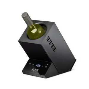 Електрически охладител за една бутилка вино Caso Wine Case One Black