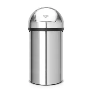 Кош за смет Brabantia Push 60L, Matt Steel, (35940972)