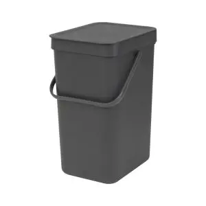 Кош за смет за разделно събиране Brabantia Sort&Go 12L, Grey, (35941022)
