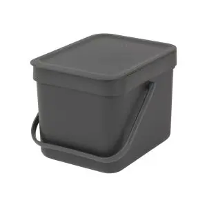 Кош за смет за разделно събиране Brabantia Sort&Go 6L, Grey, (35941064)