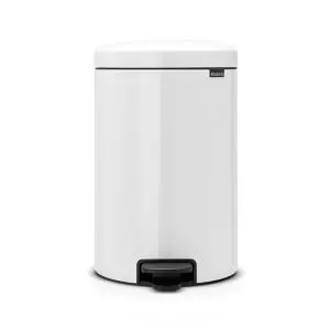 Кош за смет с педал Brabantia NewIcon 20L, White, метална кофа, (35941092)