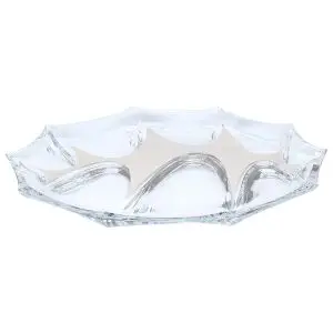 Плато Bohemia 1845 Calypso Platinum Ø33cm, (35941163)