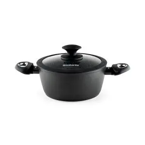 Тенджера  Brabantia Rock 20 cm, 2.4L, с капак, (35940942)
