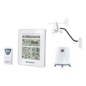 Метеорологична станция Bresser RC, бяла