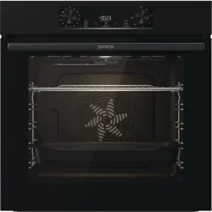 Готварска фурна за вграждане GORENJE BOP6737E02BK, 77 L, Пиролиза, Функция AirFry, Черен, (21350)