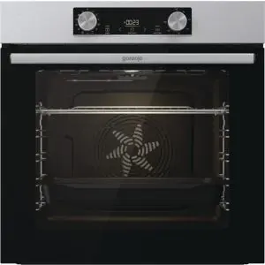 Готварска фурна за вграждане GORENJE BOP6737E02XK, 77 L, Пиролиза, Функция AirFry, Инокс, (21349)