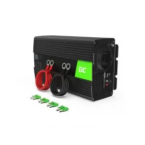 Инвертор GREEN CELL 24V/1000W  чиста синусоида, (35936985)