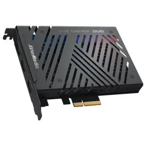 Вътрешен кепчър AVerMedia LIVE Gamer DUO, PCIe, (35933990)