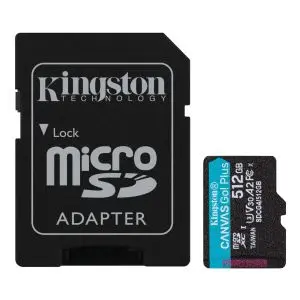 Карта памет Kingston Canvas Go! Plus Gen4 microSDXC 512GB, (35939635)