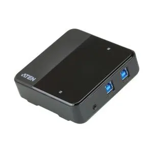 Превключвател ATEN US234, За 2 компютъра към 4 USB 3.2 Gen 1 устройства, (35936397)