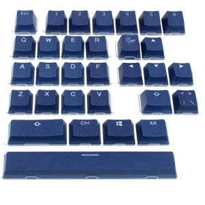 Капачки за механична клавиатура Ducky Navy 31-Keycap Set Rubber Backlit Double-Shot US Layout, (35934579)