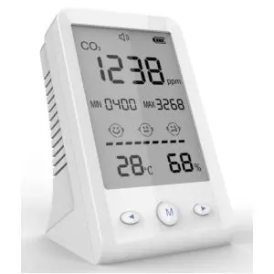 Монитор за качество на въздуха Levenhuk Wezzer Air MC10, (81406)