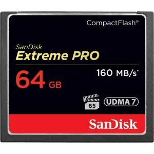 Карта памет SANDISK Extreme PRO, CompactFlash, 64GB, (35933297)