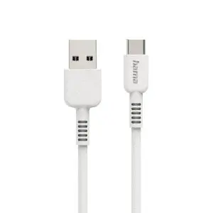 Кабел за зареждане HAMA 'Eco', USB-A - USB-C, 1 м, 187281, (35937229)