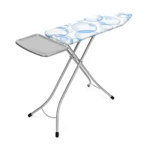Маса за гладене Brabantia B 124x38cm с поставка за парогенератор, PerfectFlow Bubbles, (35940964)